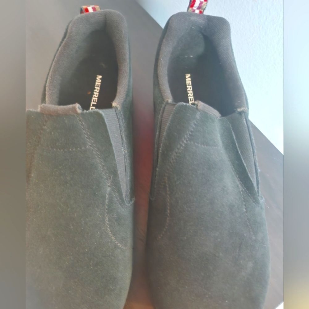 Merrell Men's Black Slip-On Shoes - Picture 6 of 7
